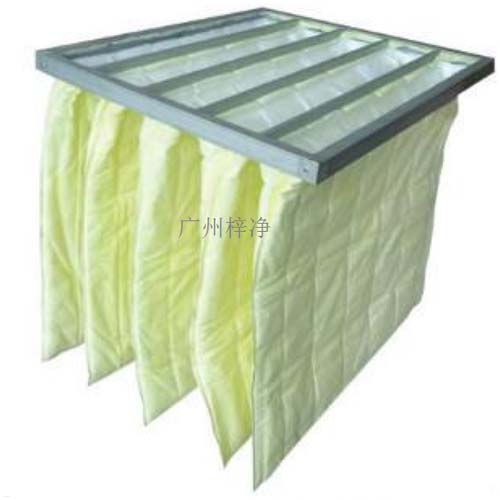 中效袋式過(guò)濾器、F5級(jí)黃色袋式