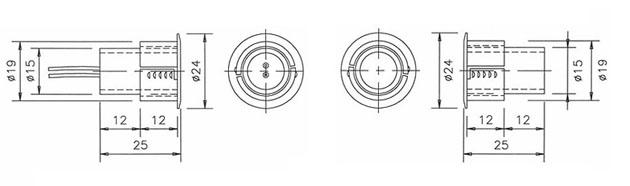 電子互鎖裝置門磁(磁力開關(guān))說明及結(jié)構(gòu)圖 電子互鎖裝置門磁(磁力開關(guān))說明及結(jié)構(gòu)圖